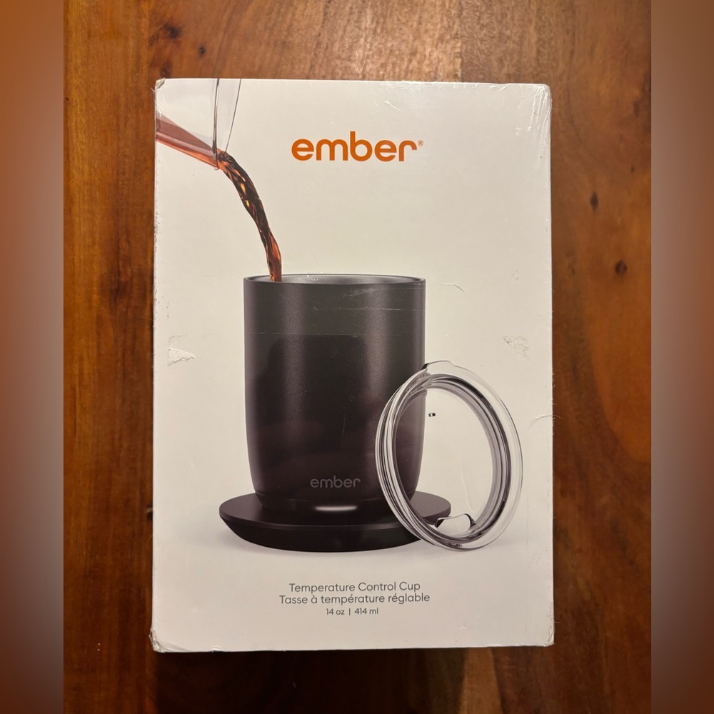 NEW OPEN BOX Ember Temperature Control Mug in Black